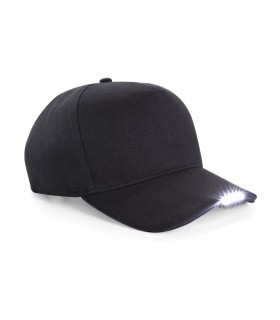 Casquette noire vièrge avec visière arrondie cuir écailles