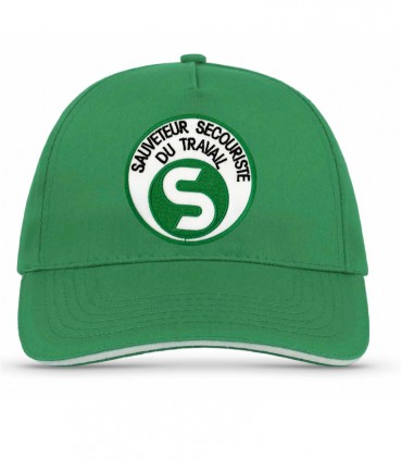 Casquette SST sauveteur secouriste du travail
