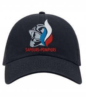 casquette sapeurs pompiers marine brodé