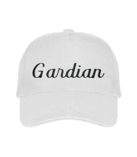 Casquette blanche brodée gardian