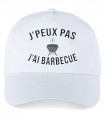 Casquette brodée j'peux pas j'ai barbecue