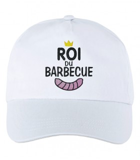 Casquette brodée roi du barbecue