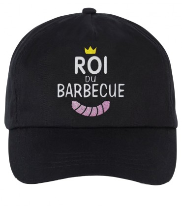 Casquette brodée roi du barbecue
