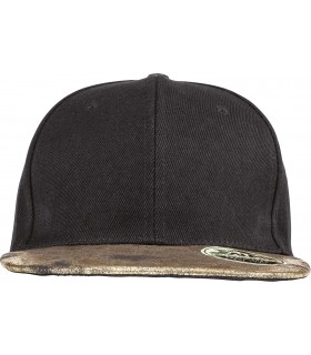 CASQUETTE PLATE BRONX GLITTER
