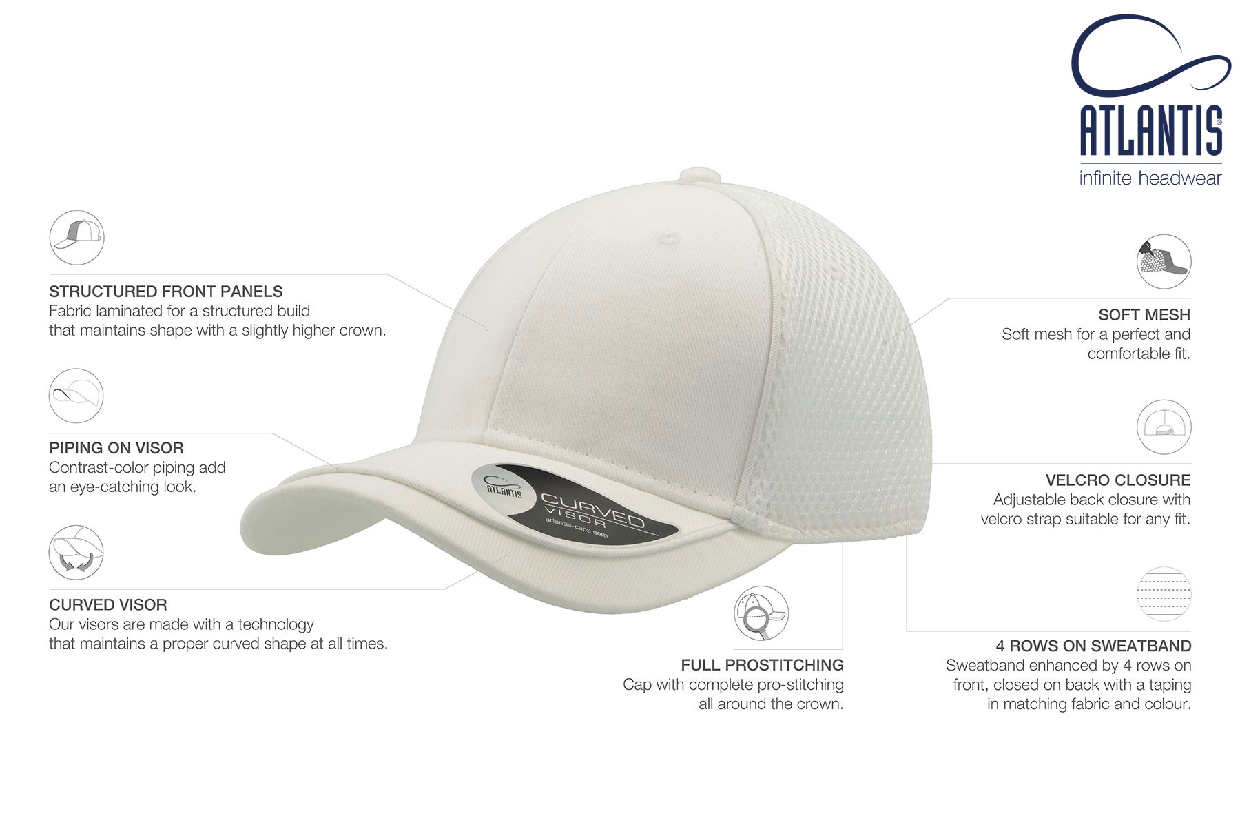 CASQUETTE GOLF ATLANTIS